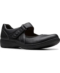 Clarks Women's Carleigh Madi Round Toe Mary Jane Flats