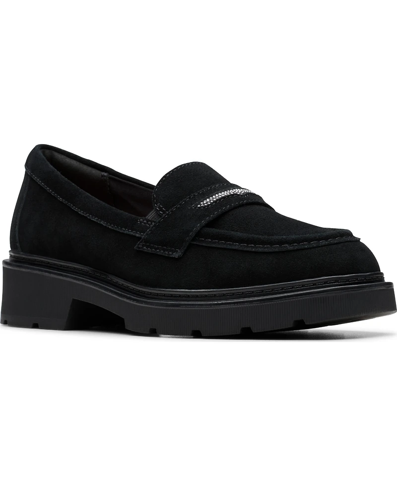 Clarks Women's Lauryl Step Round Toe Loafers