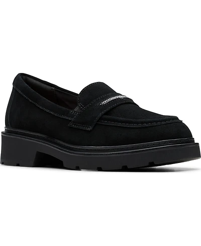 Clarks Women's Lauryl Step Round Toe Loafers