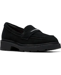 Clarks Women's Lauryl Step Round Toe Loafers