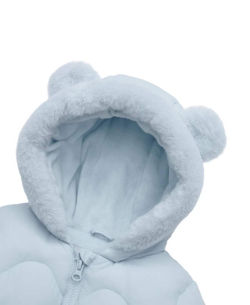 Rokka&Rolla Baby Girls Soft Lined Puffer Jacket 6-24M