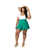 Unique Vintage Plus Joyce Shorts