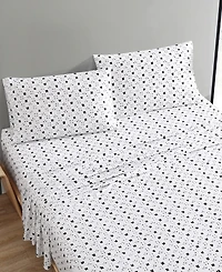 Marimekko Kukkaketo 200-Thread Count Cotton Percale 4-Pc. Sheet Set