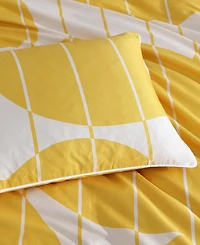 Marimekko Vesi Unikko Cotton Sateen 3-Pc. Duvet Cover Set
