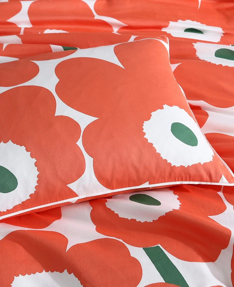 Marimekko Unikko Cotton 3-Pc. Duvet Cover Set
