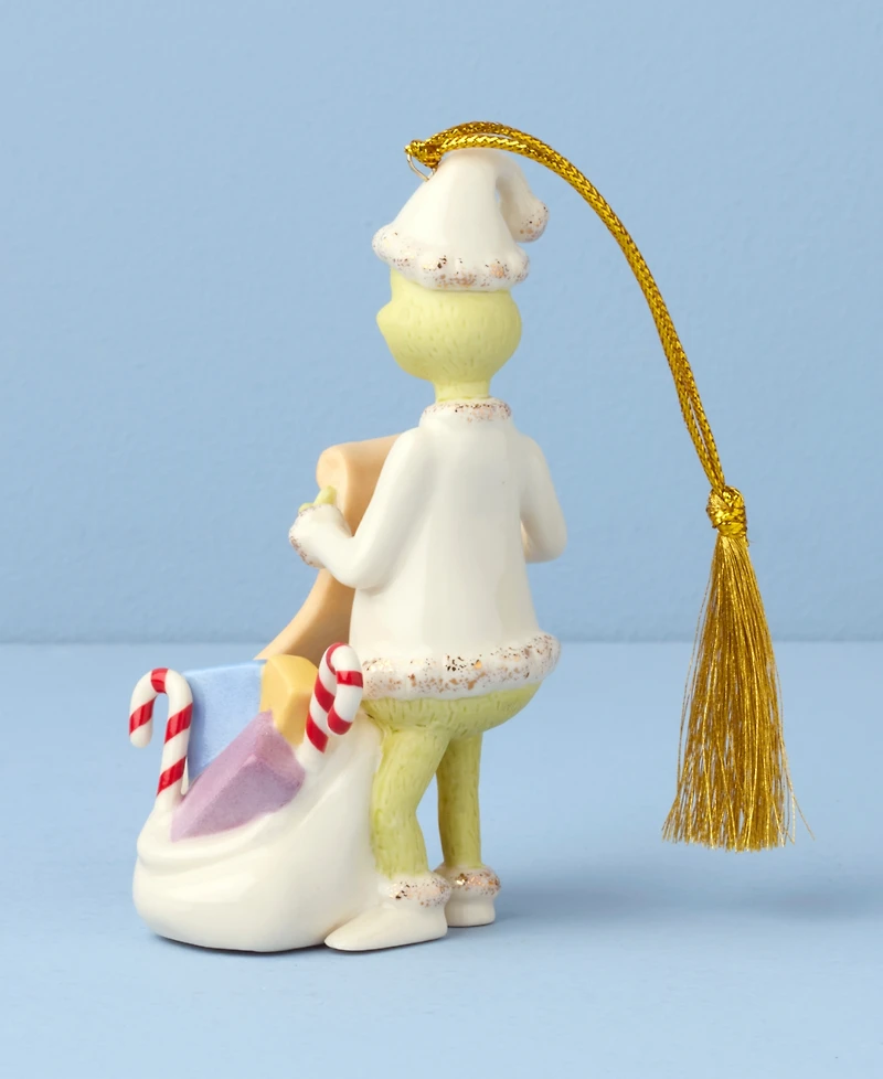 Lenox The Grinch List Holiday Ornament