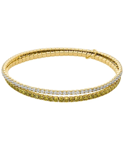 Michael Kors Colored Stone Stretch Tennis Bracelet
