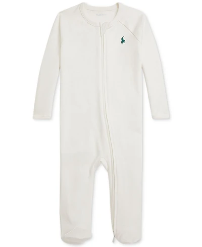 Polo Ralph Lauren Baby Boys Cotton Footed Coveralls