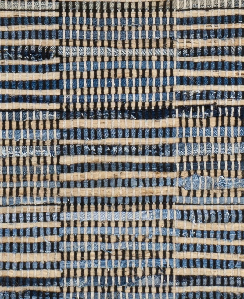Dash and Albert Rugs by Annie Selke Denim Rag Gridwork DA2207 8'x10' Area Rug