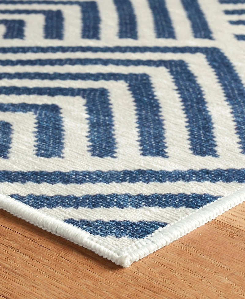 Dash and Albert Rugs by Annie Selke Cleo Machine Washable DA2168 6'x9' Area Rug