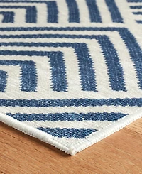 Dash and Albert Rugs by Annie Selke Cleo Machine Washable DA2168 6'x9' Area Rug