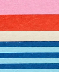Dash and Albert Rugs by Annie Selke Beach Stripe Machine Washable DA2163 8'x10' Area Rug