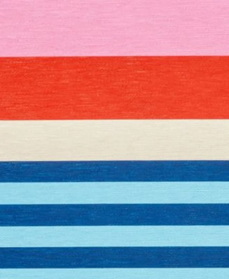 Dash Albert Rugs By Annie Selke Beach Stripe Machine Washable Da2163 Rug Collection