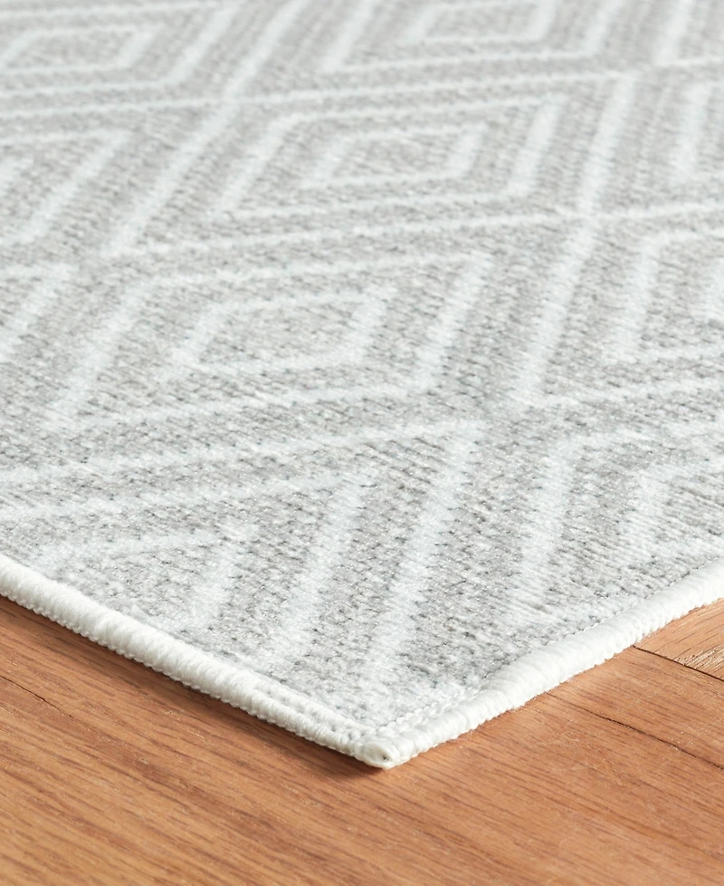 Dash and Albert Rugs by Annie Selke Diamond Machine Washable DA2035 5'x8' Area Rug