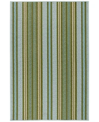 Dash and Albert Rugs by Annie Selke Caravan Stripe Machine Washable DA2034 2'x3' Area Rug