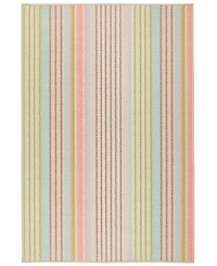 Dash and Albert Rugs by Annie Selke Ana Ticking Machine Washable DA2030 8'x10' Area Rug