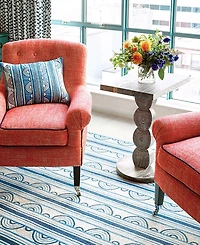 Dash and Albert Rugs by Annie Selke Button DA1985 8'x10' Area Rug