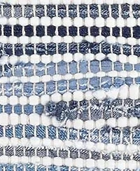 Dash Albert Rugs By Annie Selke Denim Rag Ribbed Da1678 Rug Collection