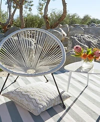 Dash and Albert Rugs by Annie Selke Catamaran Stripe Indoor/Outdoor RDB197 8'x10' Area Rug