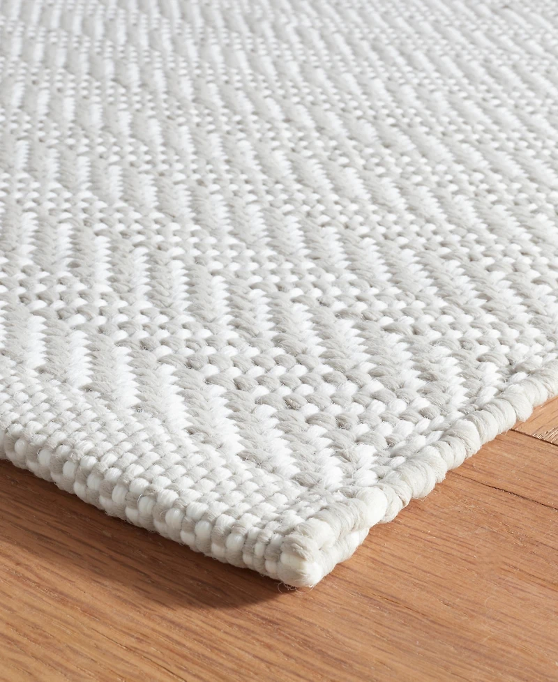 Dash and Albert Rugs by Annie Selke Herringbone Indoor/Outdoor DA287 9'x12' Area Rug
