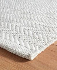 Dash and Albert Rugs by Annie Selke Herringbone Indoor/Outdoor DA287 9'x12' Area Rug