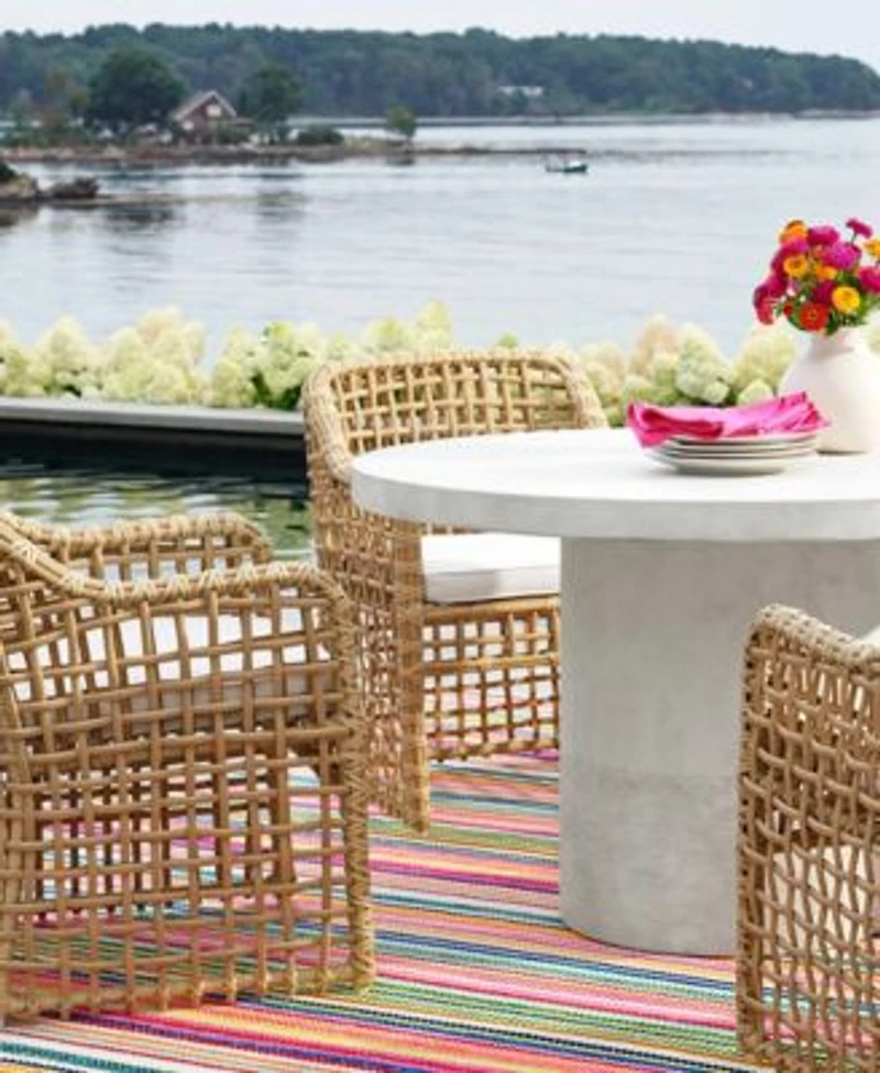 Dash Albert Rugs By Annie Selke Bright Stripe Indoor Outdoor Da1087 Rug Collection