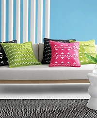 Dash and Albert Rugs by Annie Selke Diamond Indoor/Outdoor RDB170 2'6''x12' Runner Area Rug