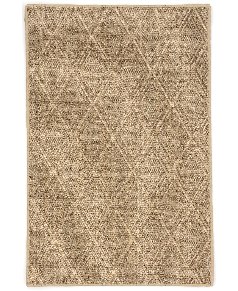 Dash and Albert Rugs by Annie Selke Diamond Natural Sisal RDA430 8'x10' Area Rug