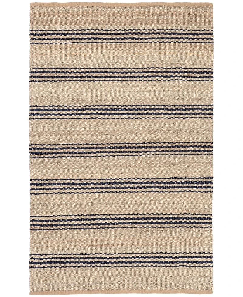 Dash and Albert Rugs by Annie Selke Jute Ticking RDA321 2'x3' Area Rug