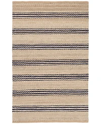 Dash and Albert Rugs by Annie Selke Jute Ticking RDA321 2'x3' Area Rug