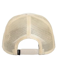 Goorin Bros Men's Cream Deadly Companion Adjustable Canvas Trucker Hat