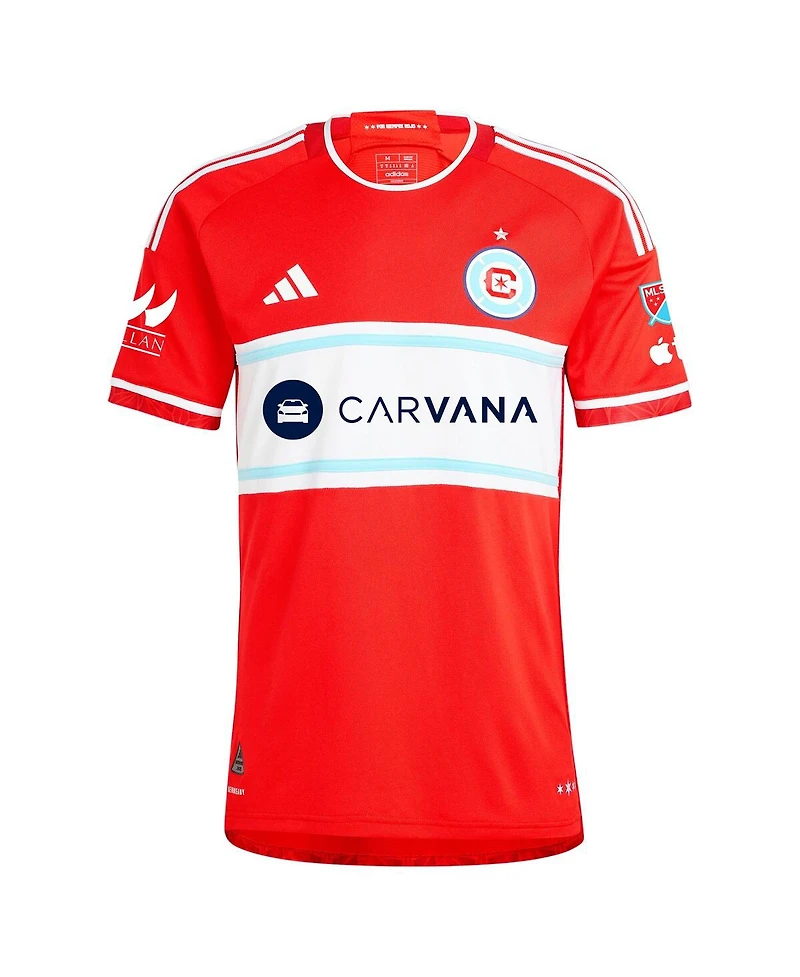 Adidas Men's Brian Gutierrez Red Chicago Fire 2024 Return to Red Authentic Player Jersey