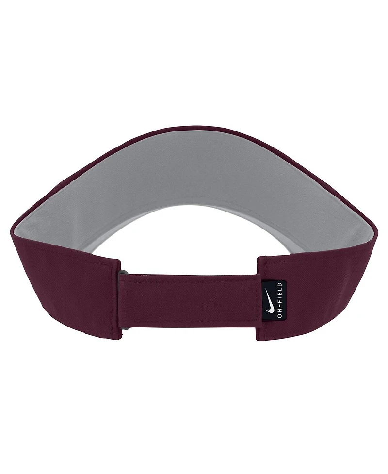 Nike Men's Maroon Minnesota Golden Gophers 2024 Sideline Ace Performance Adjustable Visor Hat