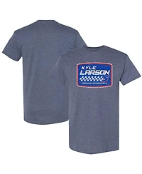 Hendrick Motorsports Team Collection Men's Heather Navy Kyle Larson Vintage T-Shirt