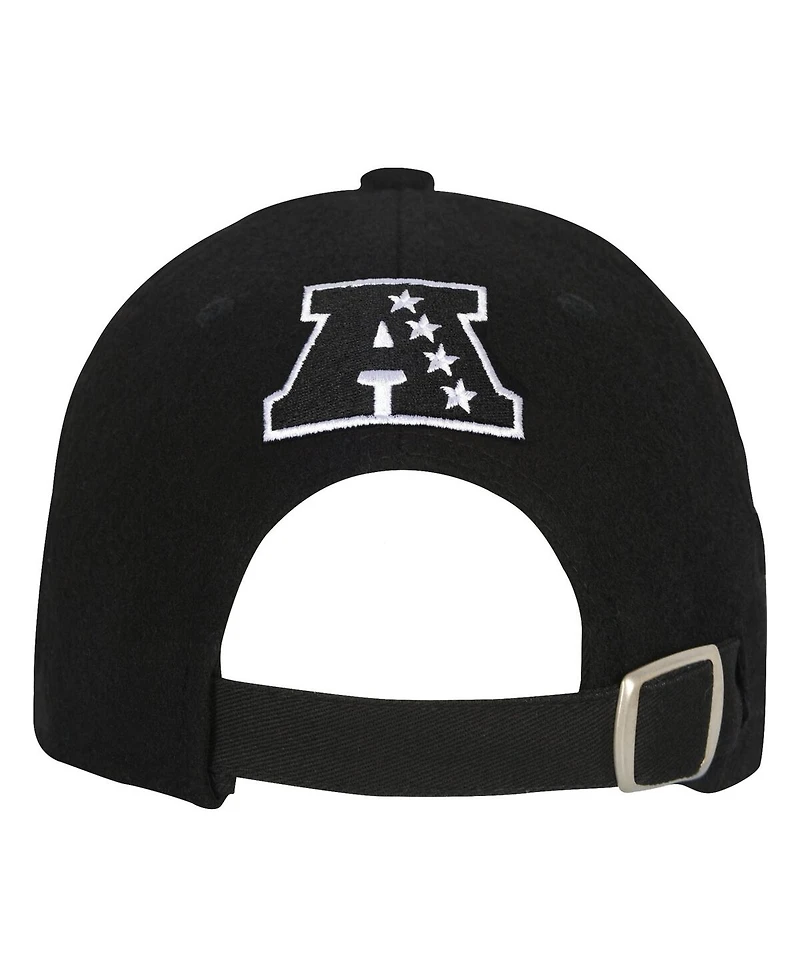 Outerstuff Big Boys and Girls Black Pittsburgh Steelers Retro Wooly Adjustable Hat