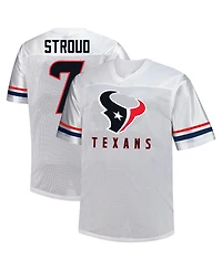 Fanatics Men's C.j. Stroud White Houston Texans Big Tall V-Neck Fashion Jersey