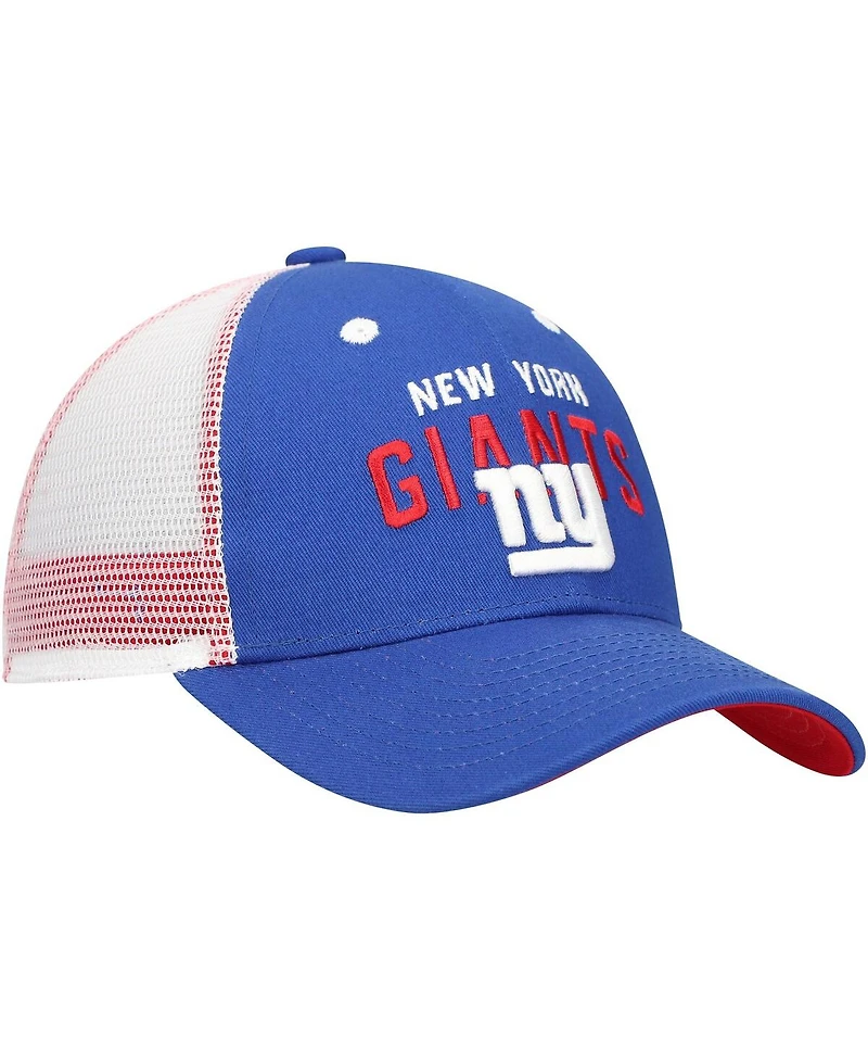 Outerstuff Preschool Royal New York Giants Core Lockup Trucker Adjustable Hat