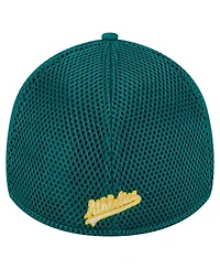 New Era Big Boys and Girls Green Athletics Camo 39THIRTY Flex Hat