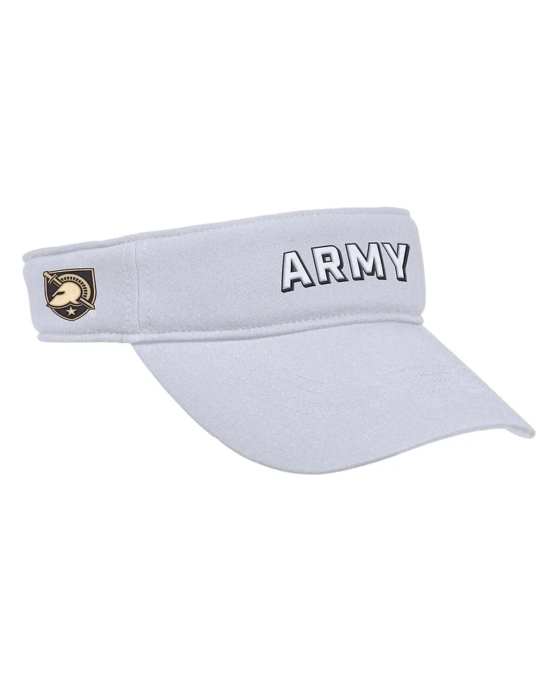 Nike Men's White Army Black Knights 2025 On-Field Ace Performance Adjustable Visor Hat