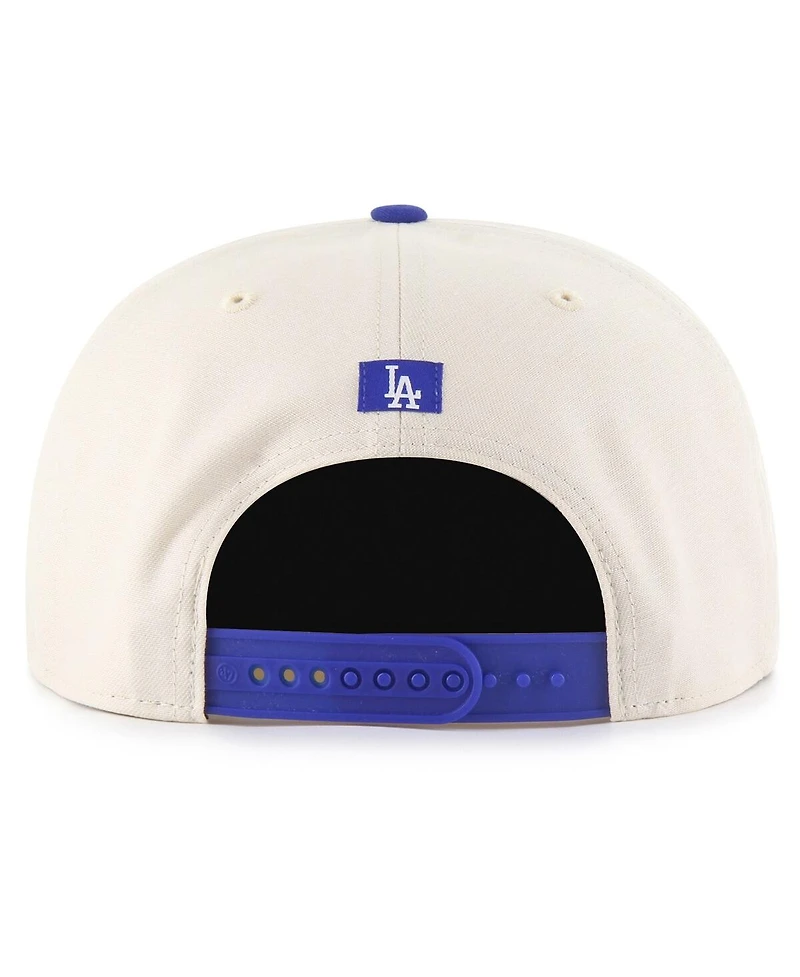 '47 Brand Men's Cream Los Angeles Dodgers Payson Captain Adjustable Hat