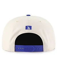 '47 Brand Men's Cream Los Angeles Dodgers Payson Captain Adjustable Hat