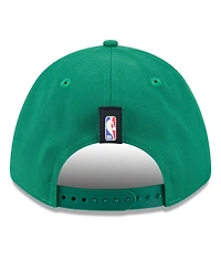 New Era Men's Kelly Green Boston Celtics 2025 Nba Draft M-Crown A-Frame 9FORTY Adjustable Hat