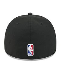 New Era Men's Black San Antonio Spurs 2025 Nba Draft A-Frame 59FIFTY Fitted Hat