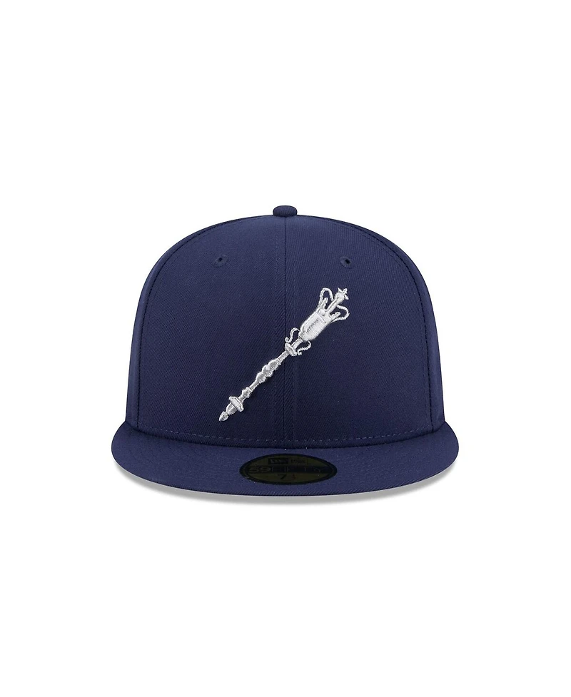 New Era Men's Navy Norfolk Tides Theme Nights 59FIFTY Fitted Hat