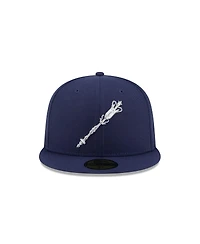 New Era Men's Navy Norfolk Tides Theme Nights 59FIFTY Fitted Hat