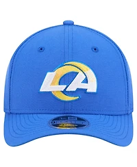 New Era Men's Royal Los Angeles Rams Team Collection 9FORTY M-Crown Adjustable Hat