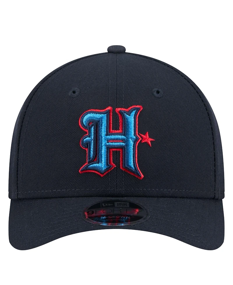 New Era Men's Navy Houston Texans Team Collection 9FORTY M-Crown Adjustable Hat