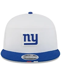 New Era Men's White/Royal New York Giants 2025 Nfl Training Camp Split Panel 9FIFTY Snapback Hat