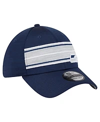 New Era Men's College Navy Seattle Seahawks Stripes 39THIRTY Flex Hat