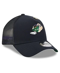 New Era Men's Navy Boston Red Sox 2025 Big League Chew A-Frame 9FORTY Adjustable Trucker Hat